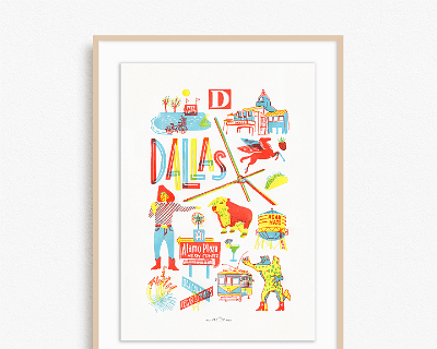 © Lilco_Prints_Dallas Neighborhoods_01