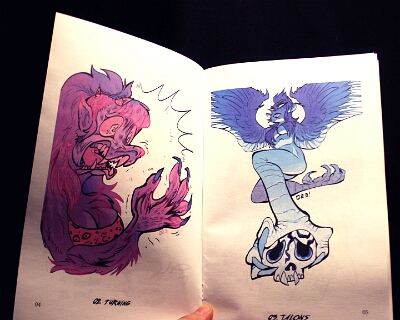 Orin-Fern-Monster Girl March Pinup art zine 02