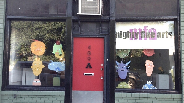 Mighty Fine Arts "Art for Irrelevant Spaces" Featuring new work by Brett Ardoin 409 N. Tyler St Dallas TX 75208